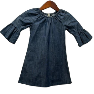 🍁POMELO beautiful long sleeve jean dress size 2 GUC